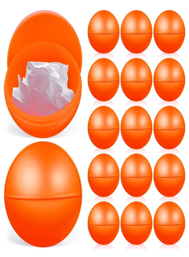 ERINGOGO 25pcs Balls - 4cm Plastic Hollow Bingo Balls for Raffle, Drawing Games & Party Decoration - Orange - Image 1