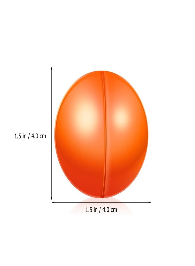 ERINGOGO 25pcs Balls - 4cm Plastic Hollow Bingo Balls for Raffle, Drawing Games & Party Decoration - Orange - Image 2