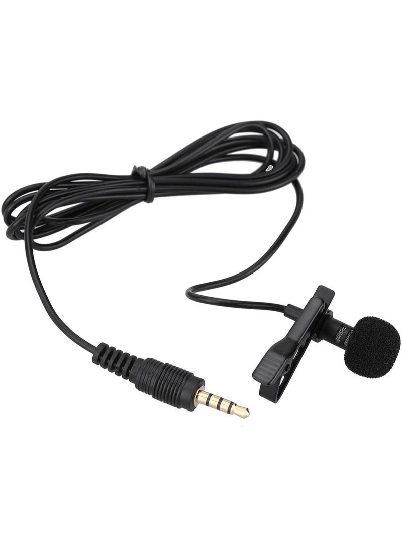 Original Clip-On Lavalier Microphone – 3.5mm Mini Wired Condenser Mic for Smartphones, Laptops, and Recording - Image 3