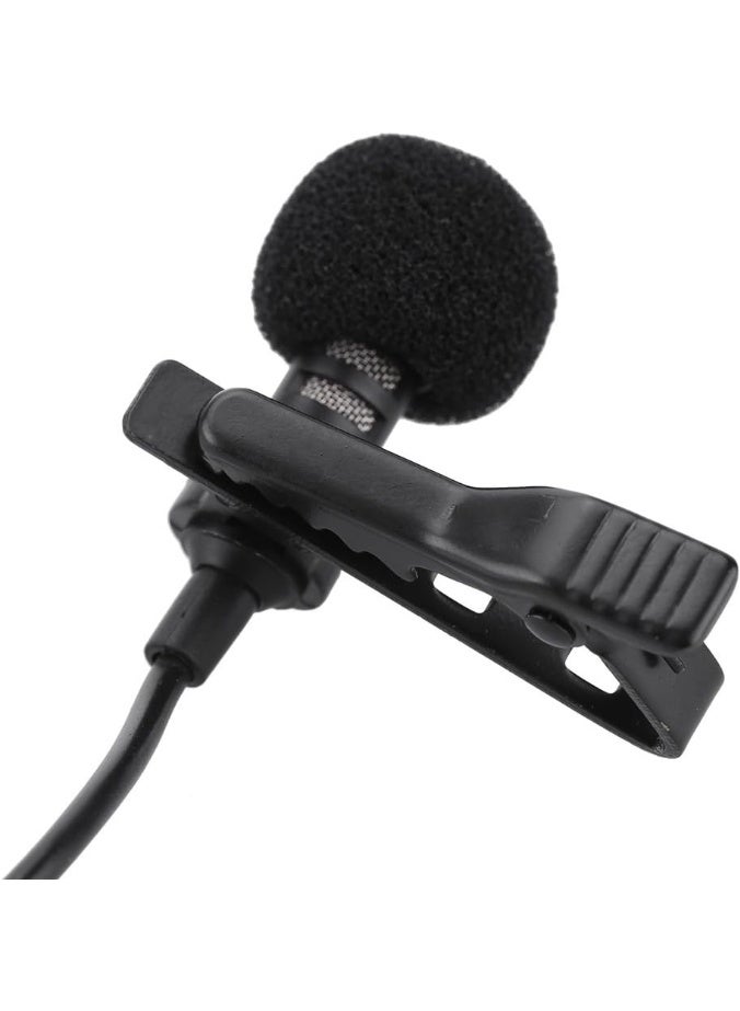 Original Clip-On Lavalier Microphone – 3.5mm Mini Wired Condenser Mic for Smartphones, Laptops, and Recording - Image 4