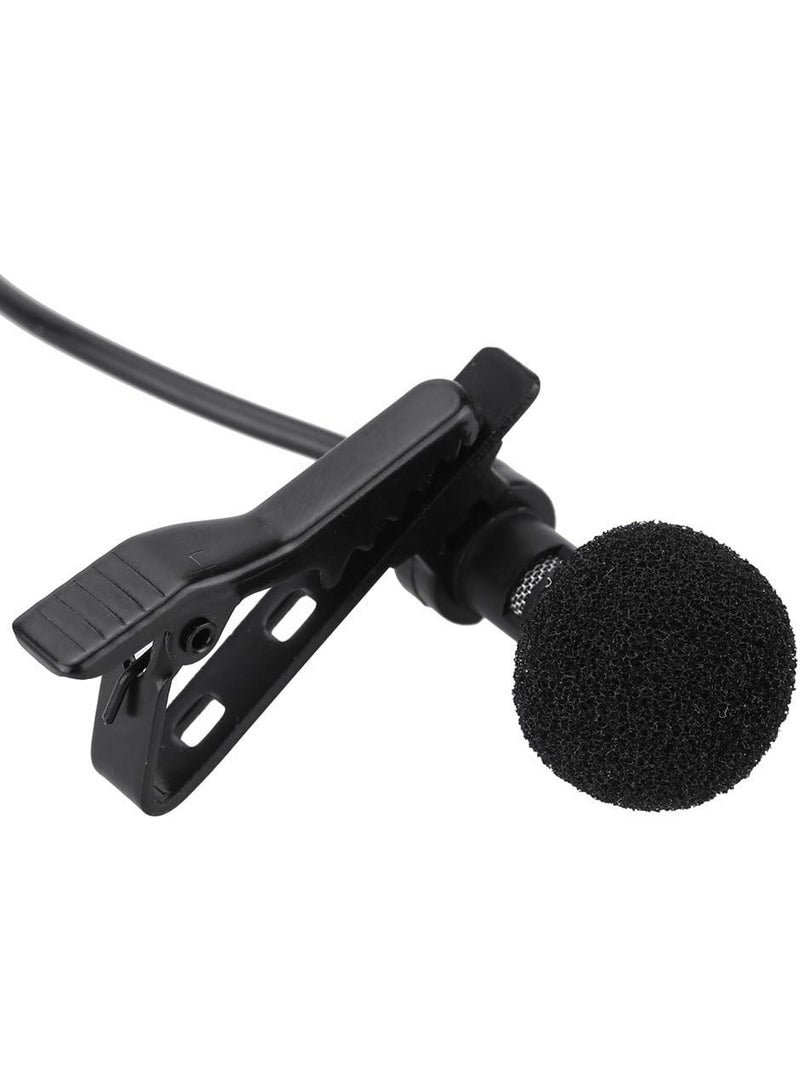 Original Clip-On Lavalier Microphone – 3.5mm Mini Wired Condenser Mic for Smartphones, Laptops, and Recording - Image 2