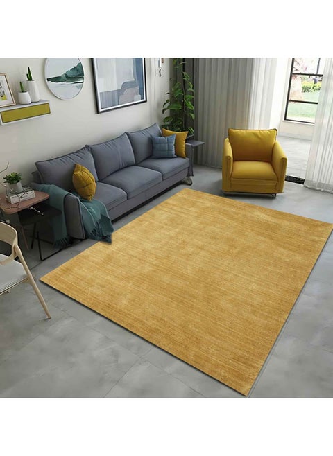 TULIP -100% BAMBOO SILK RUG- 100X150 CMS- GOLD