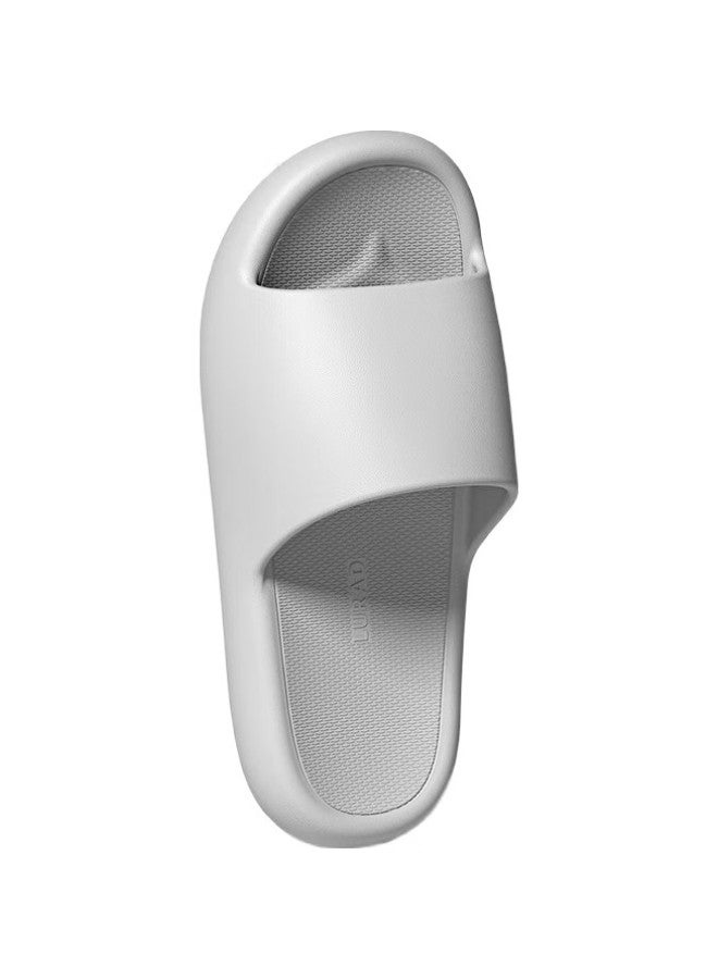 Lurad Slippers For Men, Summer Outdoor Wear, Couples Bathroom Thick-Soled Indoor Sandals, Women'S, Gray, 275(43-44) - Image 2