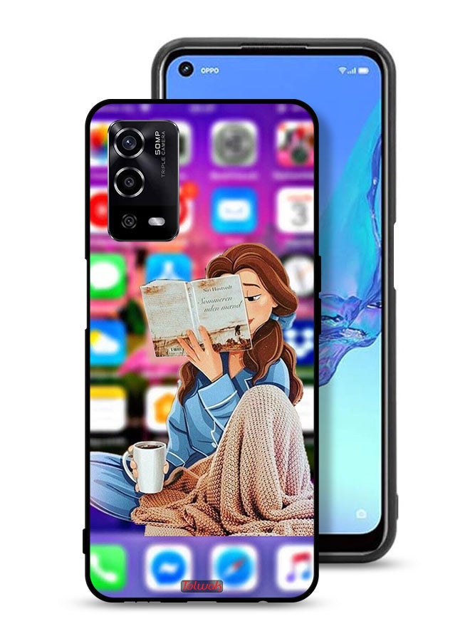 Tolwak Oppo A55 4G Protective Case Cover Reading - Image 1