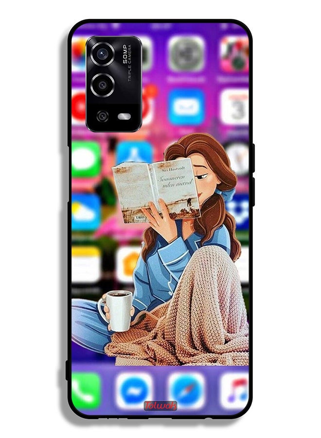 Tolwak Oppo A55 4G Protective Case Cover Reading - Image 2