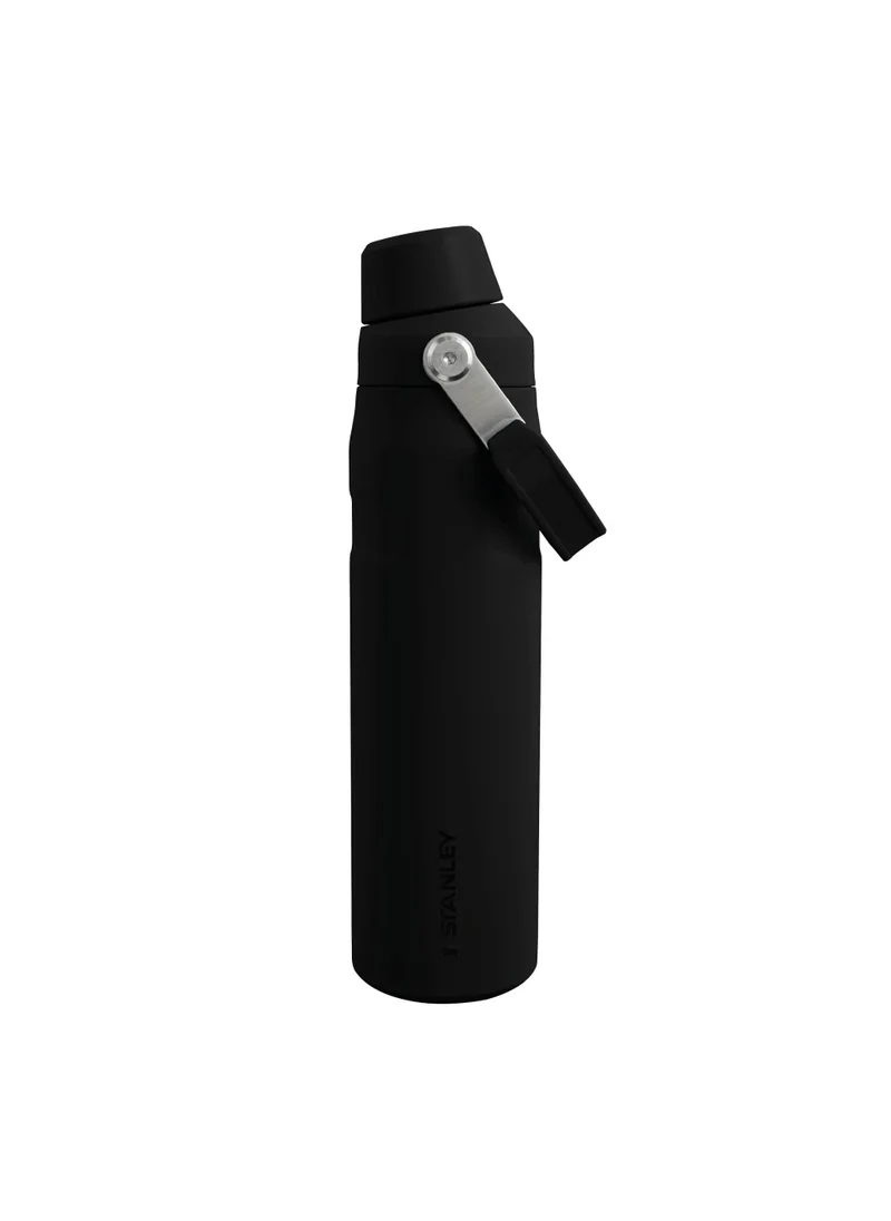 ستانلي The Aerolight IceFlow Water Bottle Fast Flow 0.6L Keeps 10 Hours Cold - Black