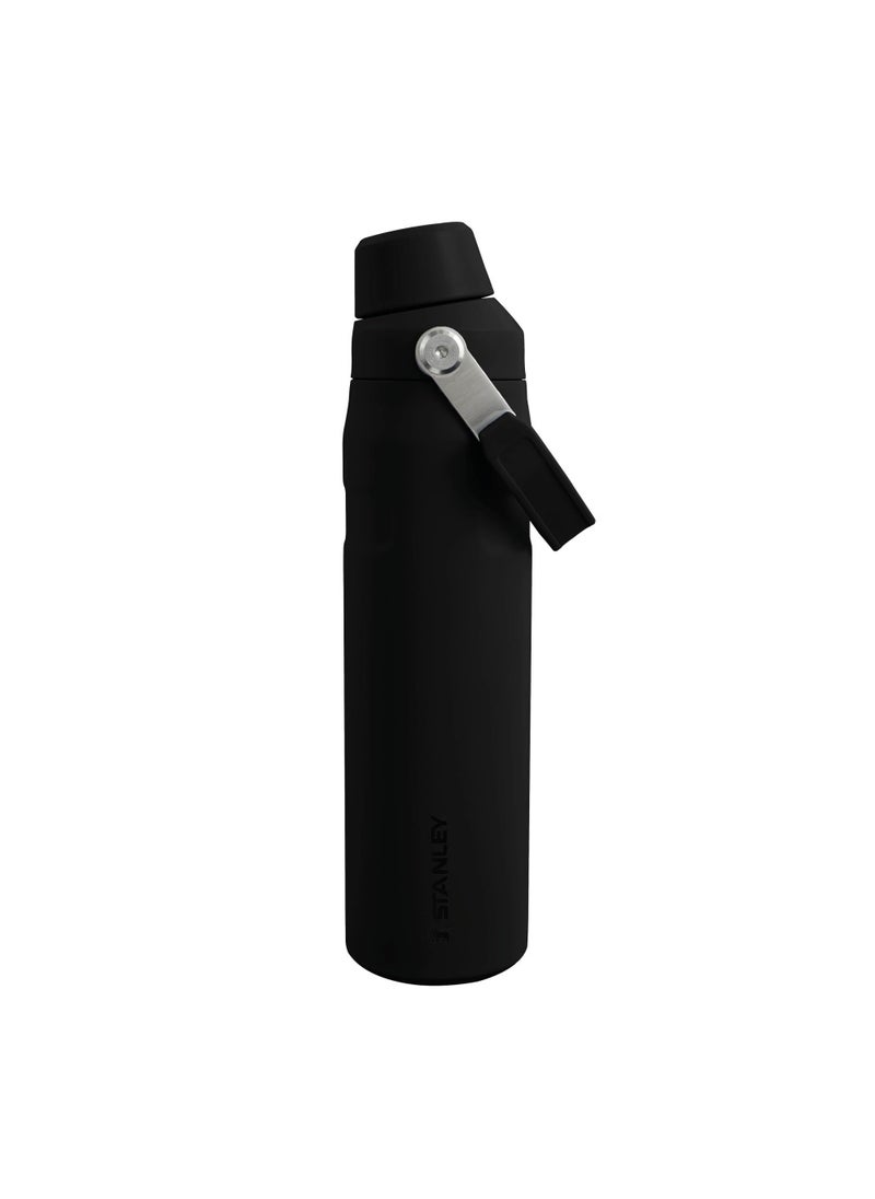 Stanley - The Aerolight IceFlow Water Bottle Fast Flow 0.6L Keeps 10 Hours Cold - Black - Image 1