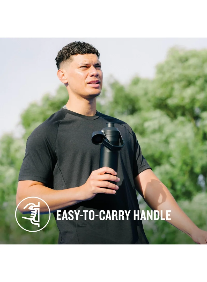 Stanley  The Aerolight IceFlow Water Bottle Fast Flow 0.6L Keeps 10 Hours Cold - Black  | Best Price UAE