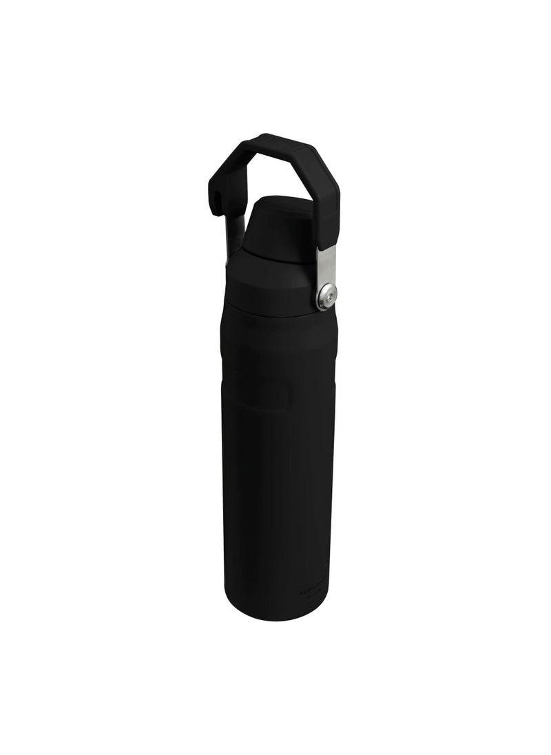 Stanley - The Aerolight IceFlow Water Bottle Fast Flow 0.6L Keeps 10 Hours Cold - Black - Image 1