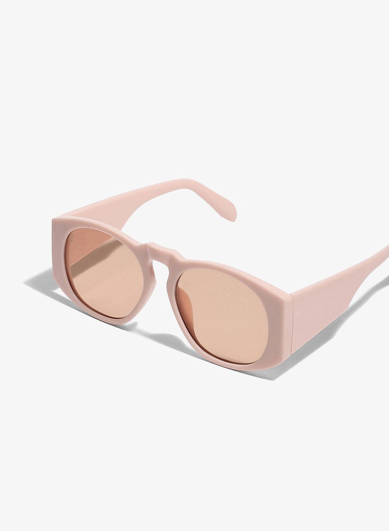 Haute Sauce Pink Frame Retro Sunglass - Image 4