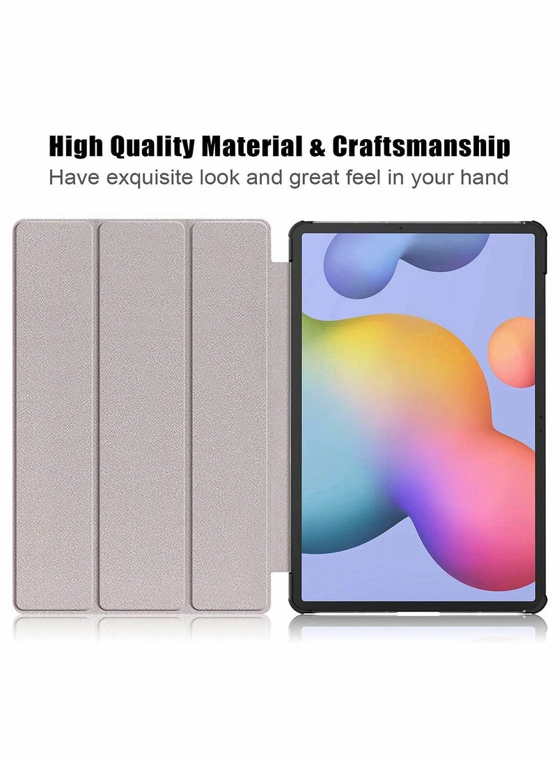 Y&D - For Samsung Galaxy Tab S8/S7 Tablet Cover Slim Lightweight Tri-Fold Stand Case Shell Auto Wake/Sleep Folio (Forest Dusk) - Image 1