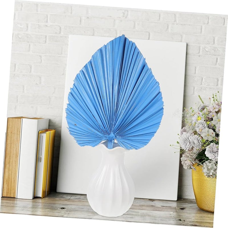 ترتيب أوراق النخيل المجففة الطبيعية لتزيين حفلات الزفاف المنزلية وزينة فن المزهرية - Image 4