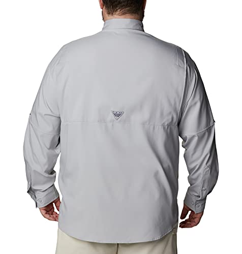Columbia Mens PFG Tamiami Long Sleeve Fishing Shirt, Cool Grey, XX-Large - Image 5