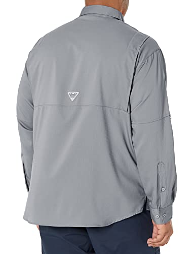 Columbia Mens PFG Tamiami Long Sleeve Fishing Shirt, Cool Grey, XX-Large - Image 2