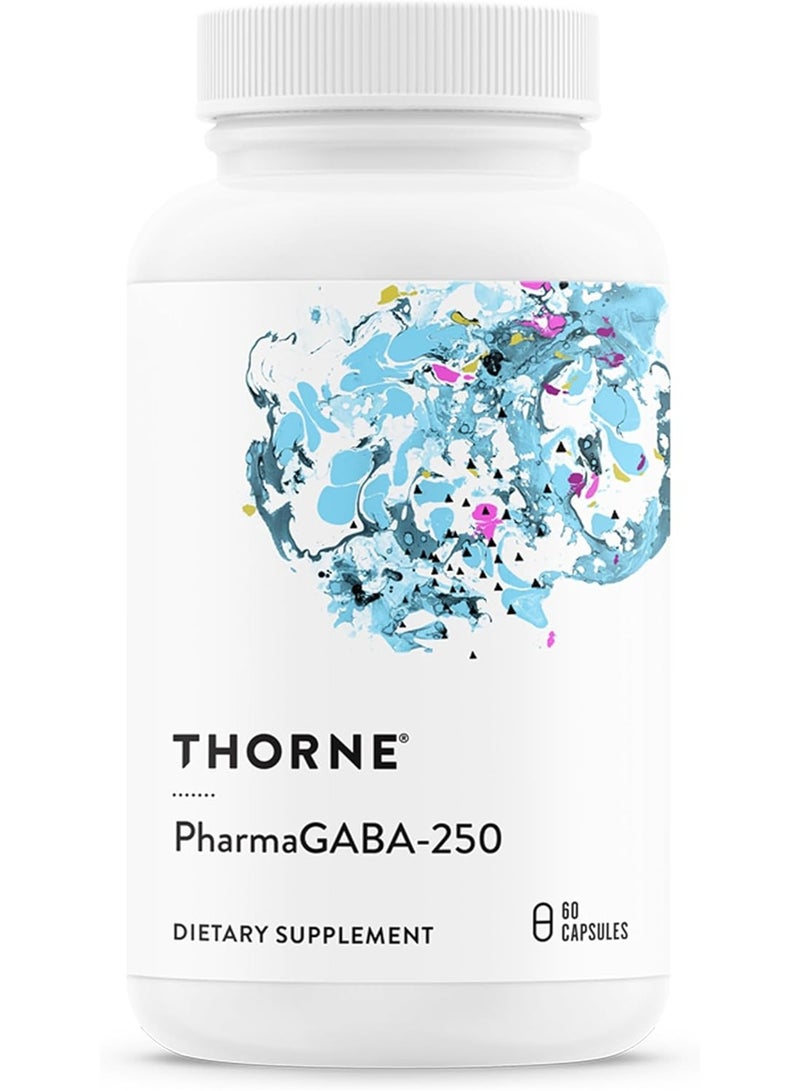 Thorne PharmaGABA-250 Dietary Supplement - 60 Capsules - Image 1