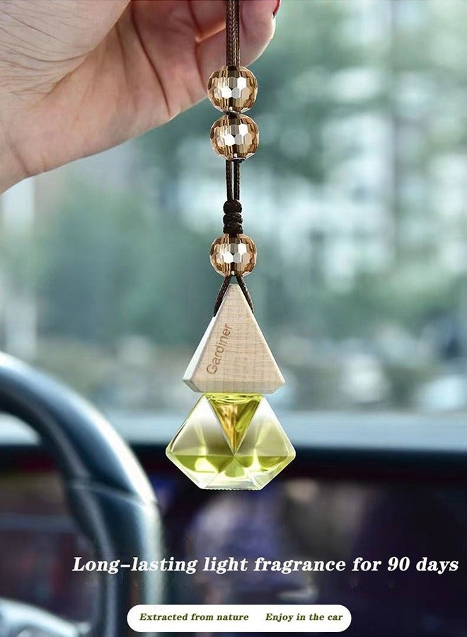 Generic Car Perfume Pendant, High-End Long-Lasting Light Fragrance, Car Interior Accessories, Aromatherapy Ornaments, Essential Oil Pendant  - Image 1