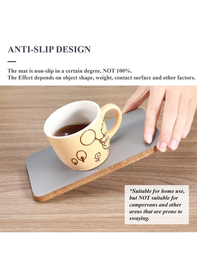 ElastPro حصيرة/ورقة مضادة للانزلاق من إيفا فضية (50 سم × 5 م) قابلة للغسل للاستخدام في الثلاجة، بطانة الرفوف، الطاولة، درج المطبخ (نقشة الماس، رمادي معدني) - Image 5