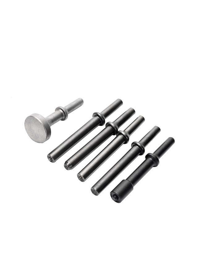 LAWAZIM 16-Piece Air Chisel Bits Set - Pneumatic Air Hammer Bit, Chisel Attachments, and Rivet Punches for Tile, Masonry, Concrete, Stone Demolition, Rust Removal, Drilling, and Automotive Repairs - Image 5