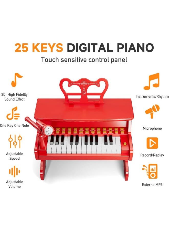OKO Classical Piano (Minimalist Version) – Red - Image 2