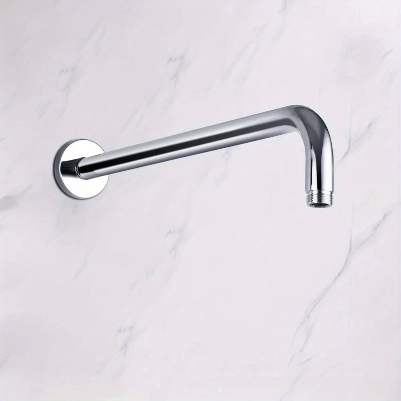 Stainless Steel Shower Head Arm 13 Inch Wall Mounted Modern Bathroom 1pc Black Friday Gift - Image 1