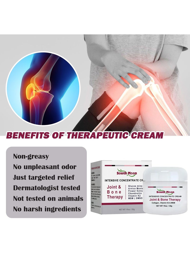 SOUTH MOON - Intensive Concentrate Cream Joint & Bone Therapy Collagen，Vitamin K2 & Msm - Image 1