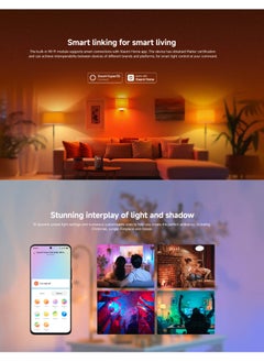 Xiaomi Xiaomi Smart LED Bulb (White and Color),E27 8.5W 806lm  2700K–6500K 16 Million Colors 15000h Lifespan,Matter support-9290041709  - Image 4