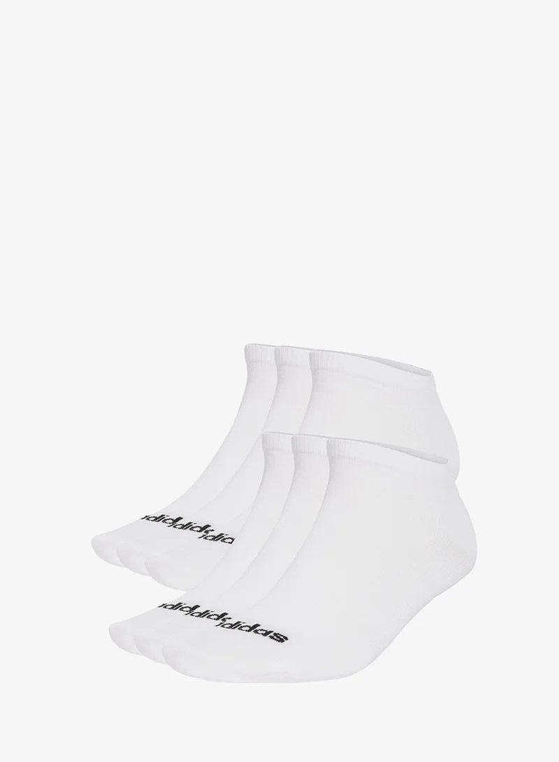 اديداس 6 Pack Thin Linear Ballerina Socks