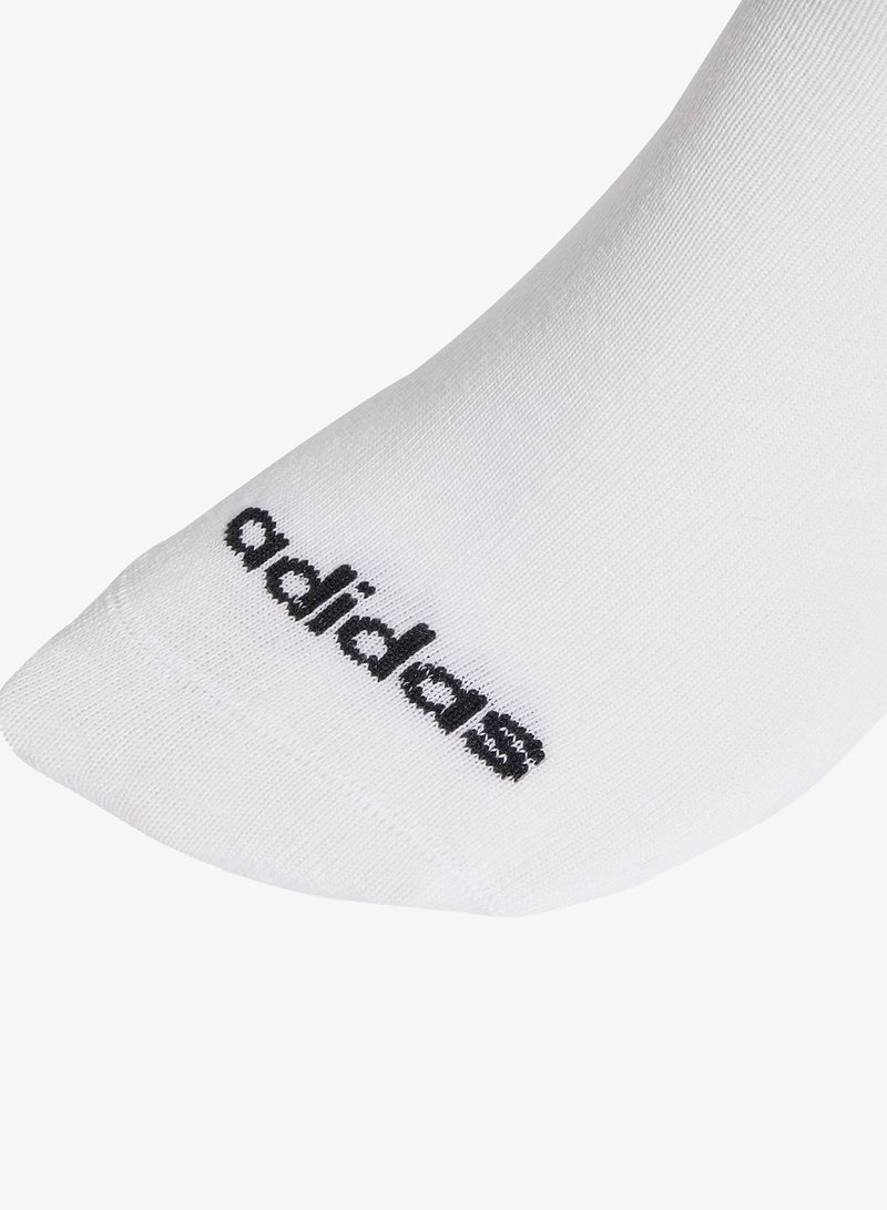 Adidas 6 Pack Thin Linear Ballerina Socks - Image 3