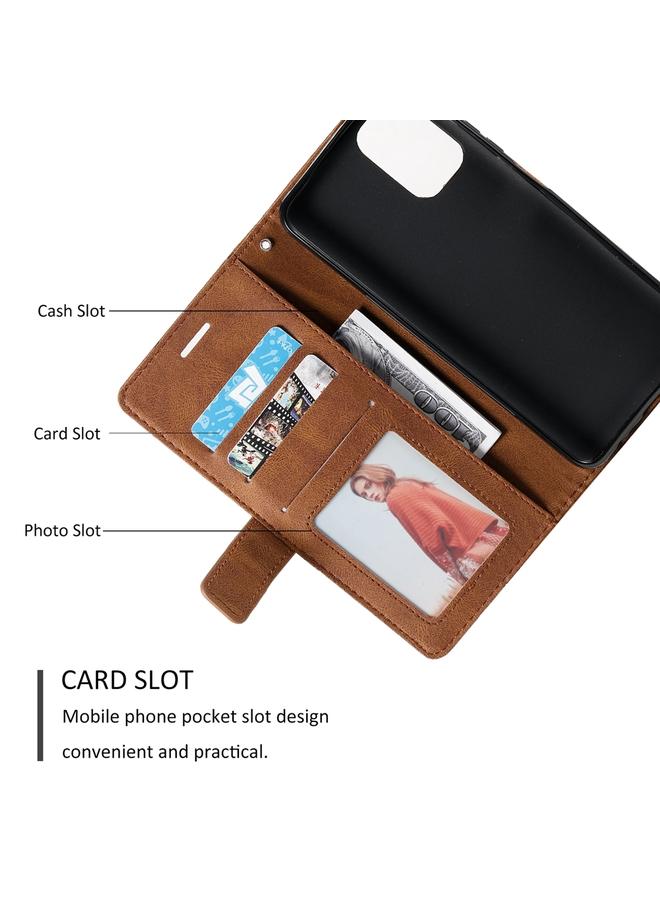 S-TOP Case For Realme 9i 5G Skin Feel Splicing Leather Phone Case - Image 4