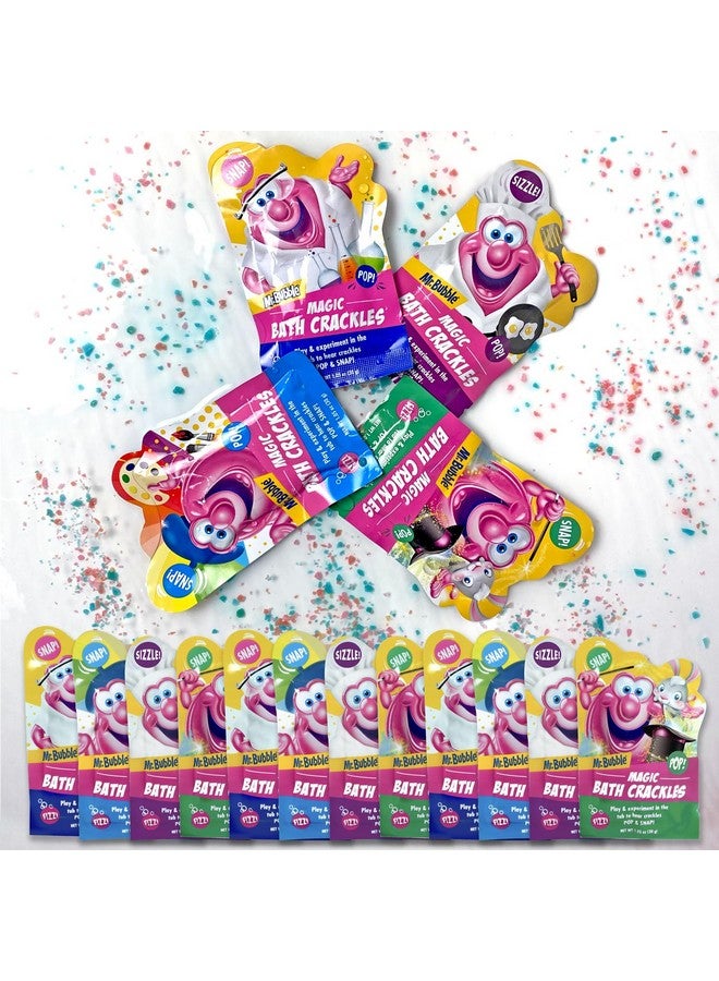 Mr. Bubble Magic [Bath] Crackles - [Fun] to add to Bubble [Bath] to Make [Bath] Time Exciting for Kids with Colorful Pops and Fizzy Snap (12 Packets, 1 oz Each) - Image 1