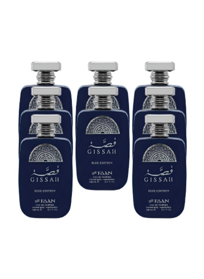 فاان 8 قطع عطر قصة للرجال 100 مل - Image 1