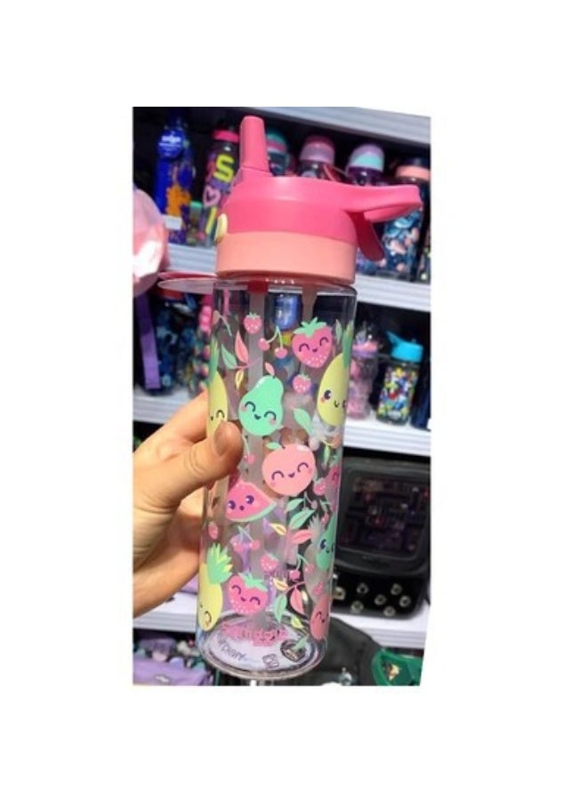 سميجل كوب مياه مزود بشفاط للأطفال من Smiggle الأسترالية - كوب سهل الحمل بسعة كبيرة