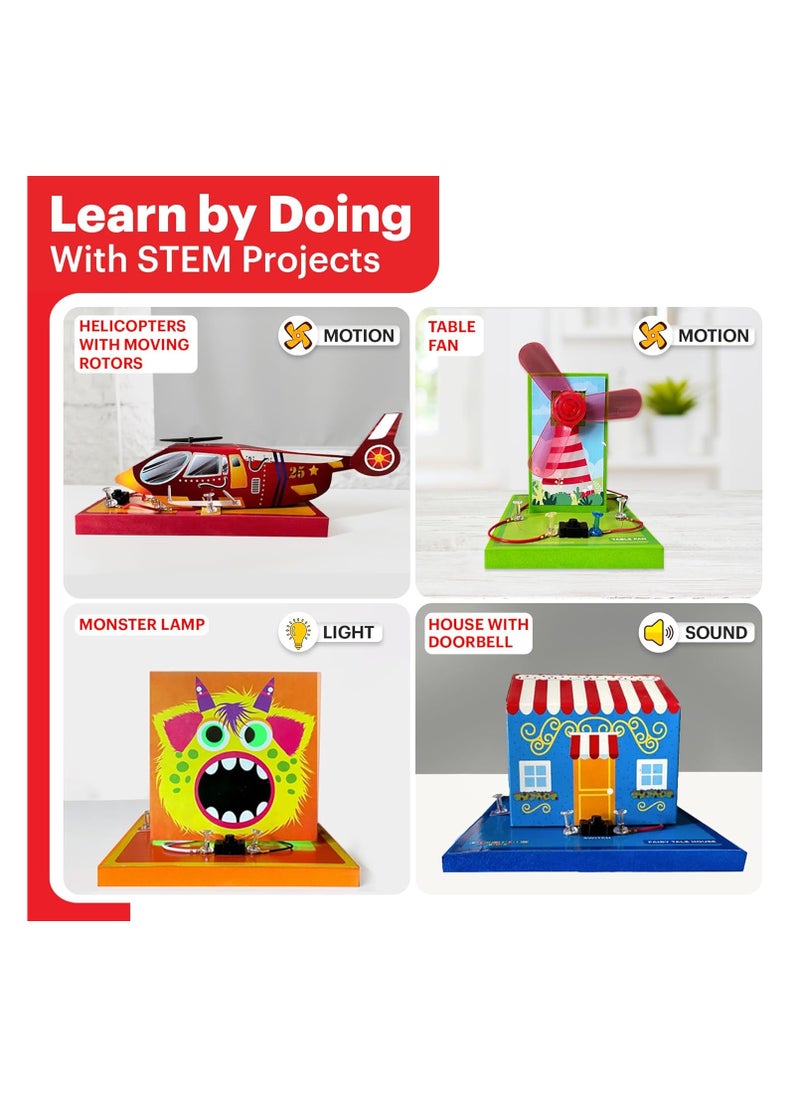 Einstein Box Electricity Kit | Science Project Kit | Electronic Circuits | Toys for Kids Age 8-14  - Image 3