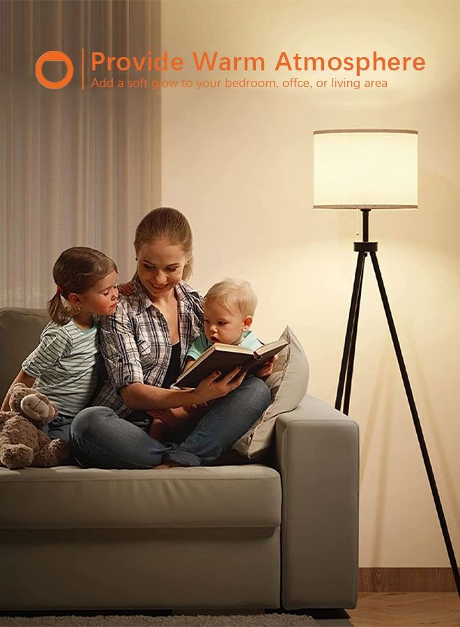 Occuwzz Tripod Floor Lamp Medieval Simple Style Floor Lamp Suitable for Home Lighting Decoration  - Image 2