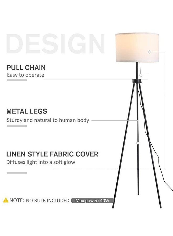 Occuwzz Tripod Floor Lamp Medieval Simple Style Floor Lamp Suitable for Home Lighting Decoration  - Image 4