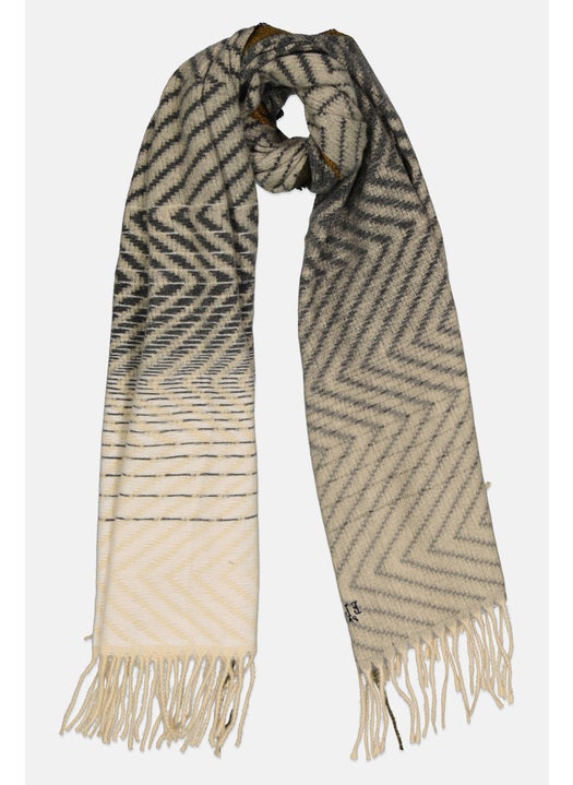 Women Textured Scarf L 200 x H 69 cm, Multicolor