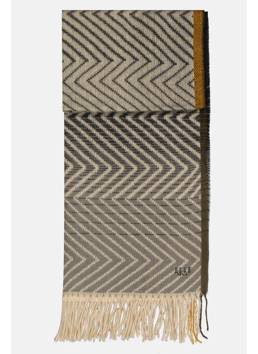 Women Textured Scarf L 200 x H 69 cm, Multicolor