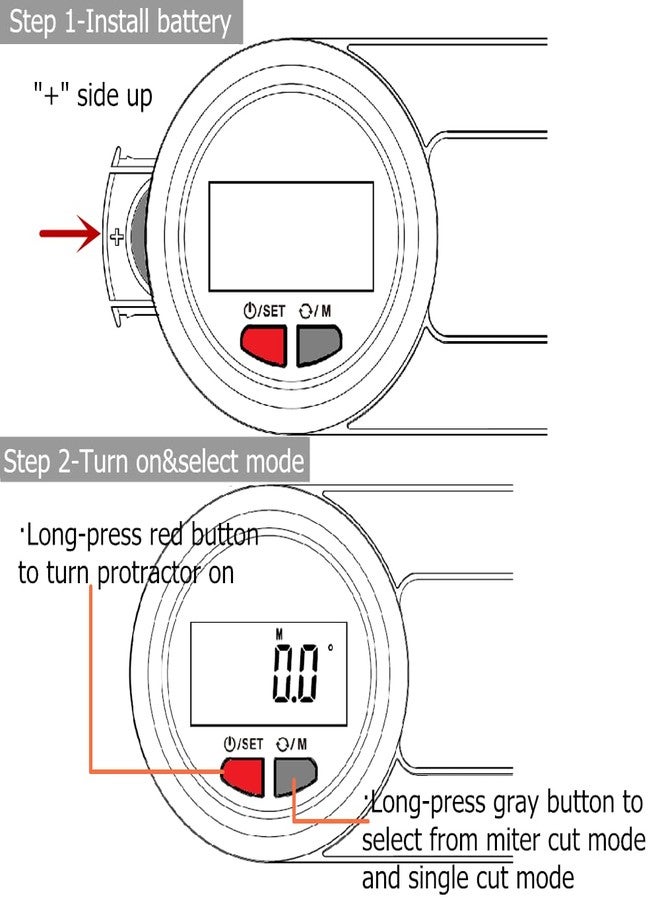 GemRed Digital Miter Saw Protractor - Image 4