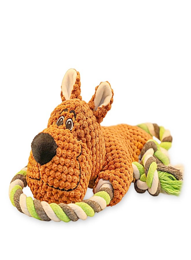 TINEPRY Squeaky Dog Toys Large Dog, Plush Dog Toy for Chewers Dog Toys with Crinkle Paper and Squeaker Tug of War Dog Toys - Image 1