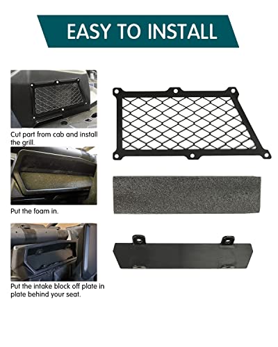 SUNPIE Noise Reduction Kit Compatible with Can Am Marverick X3 XRS Max Turbo R RR XRC XRS 2025-0217, Air Clutch Intake Relocation Noise Dampener Can-Am X3 Accessories - Image 2