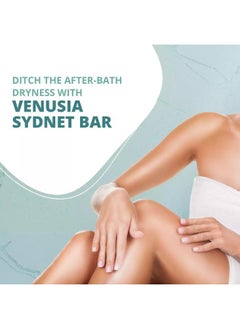 VENUSIA Dr. Reddy Moisturizing Bathing Bar, Syndet Bar, With Shea And Aloe Butter, Hydrated And Supple Skin, Ph Balanced  - Image 3