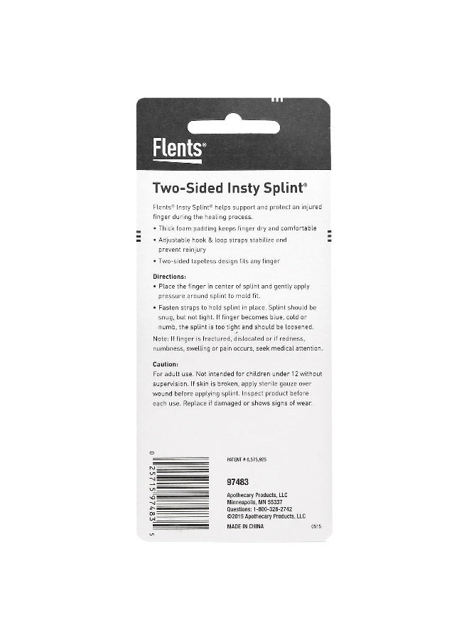Flents Flents, Insty Splint, Two-Sided, M, 1 Count  - Image 2