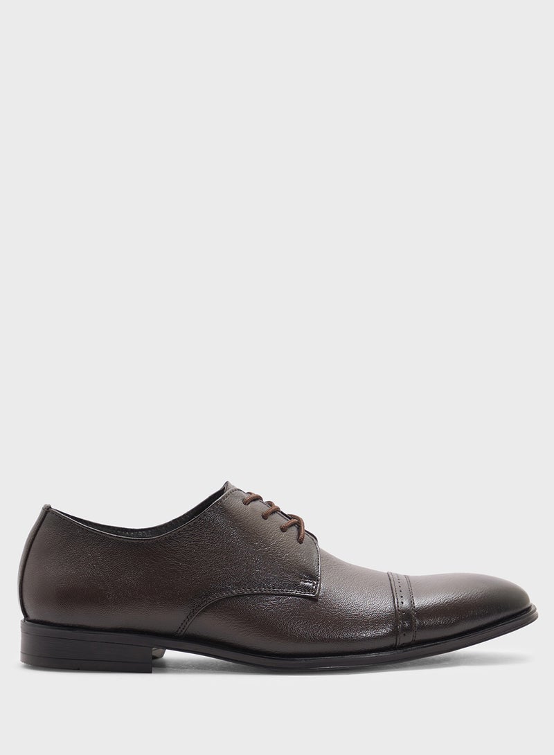 Robert Wood Genuine Leather Formal Lace Ups  - Image 1