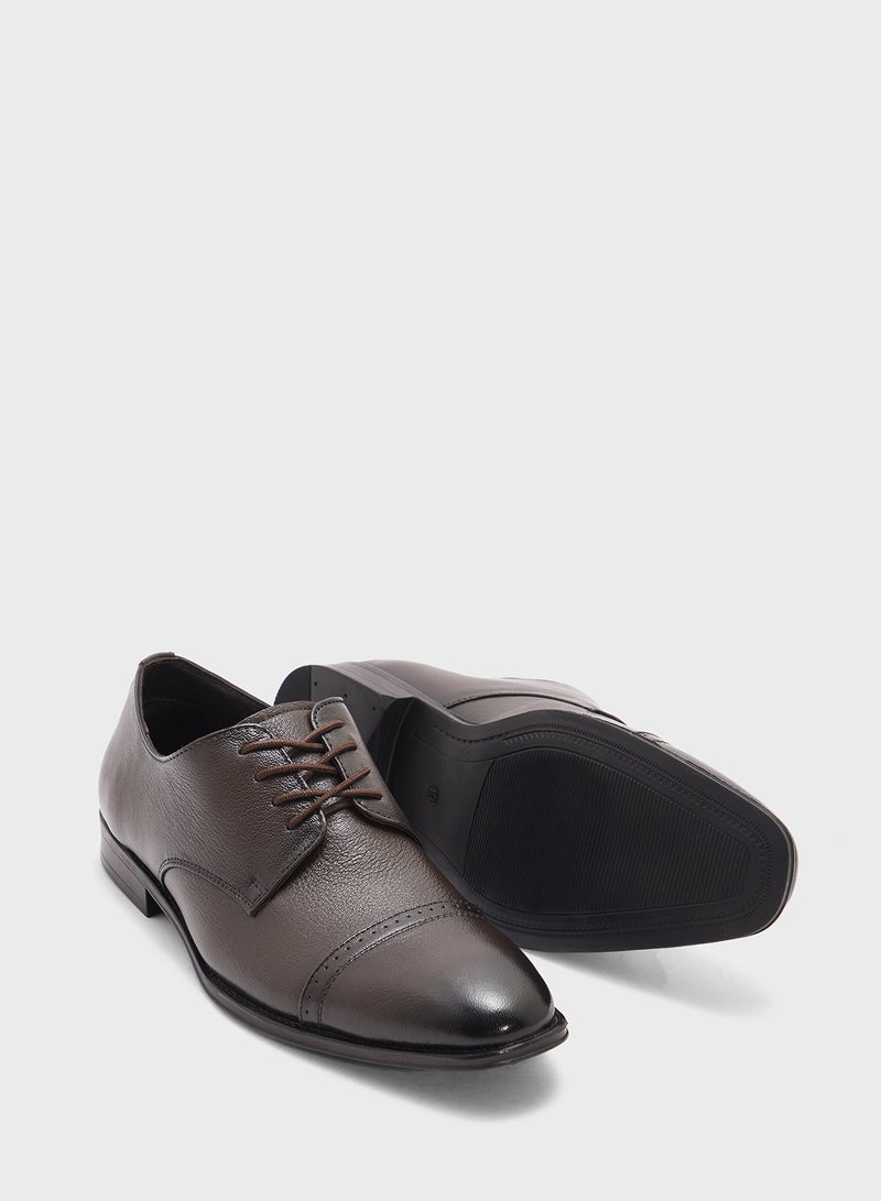 Robert Wood Genuine Leather Formal Lace Ups  - Image 3