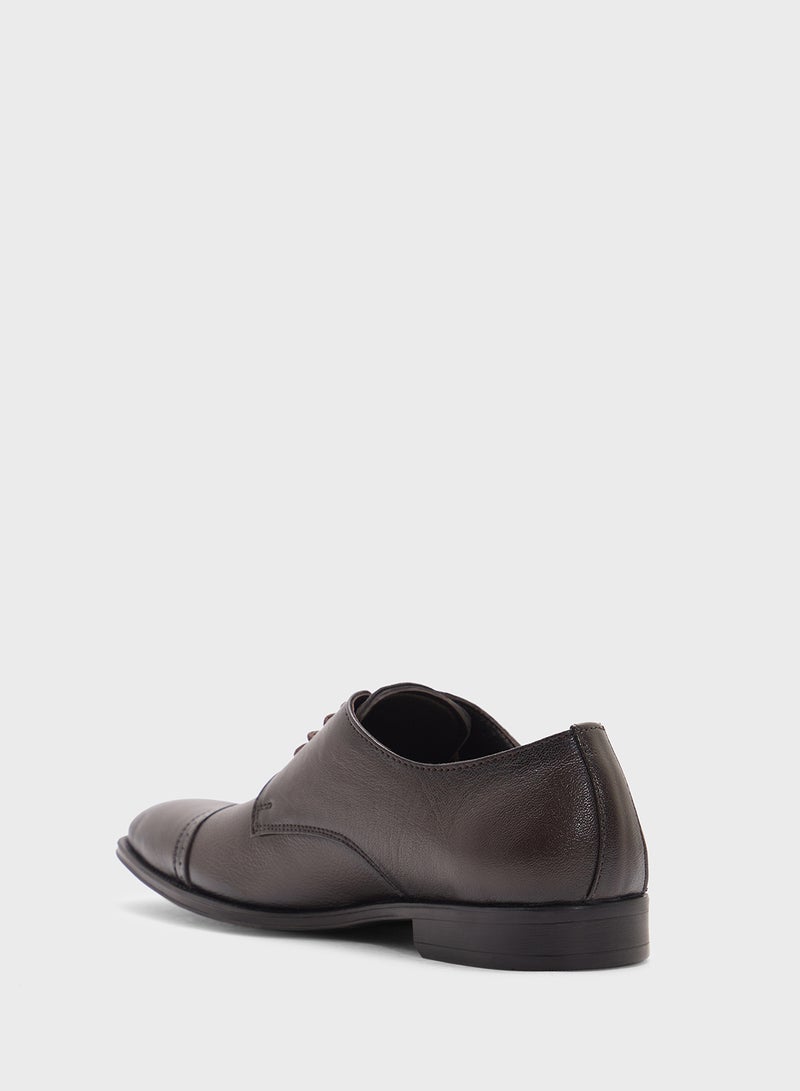 Robert Wood Genuine Leather Formal Lace Ups  - Image 2