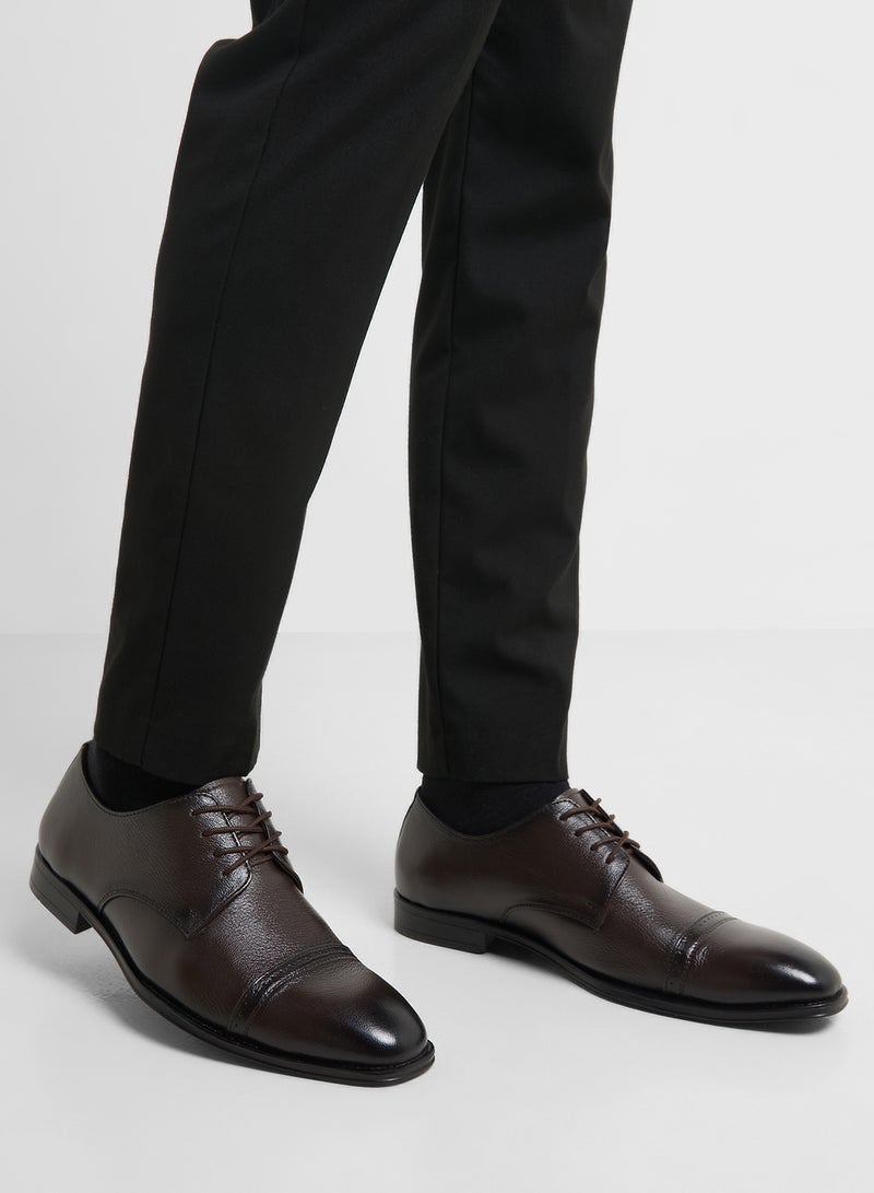 Robert Wood Genuine Leather Formal Lace Ups  - Image 5