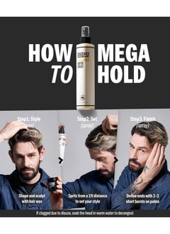 Dashu DASHU Premium Mega Hold Super Spray 8.45fl oz - Extra Strong Hold, Dryness Prevention, All-Natural Ingredients  - Image 5