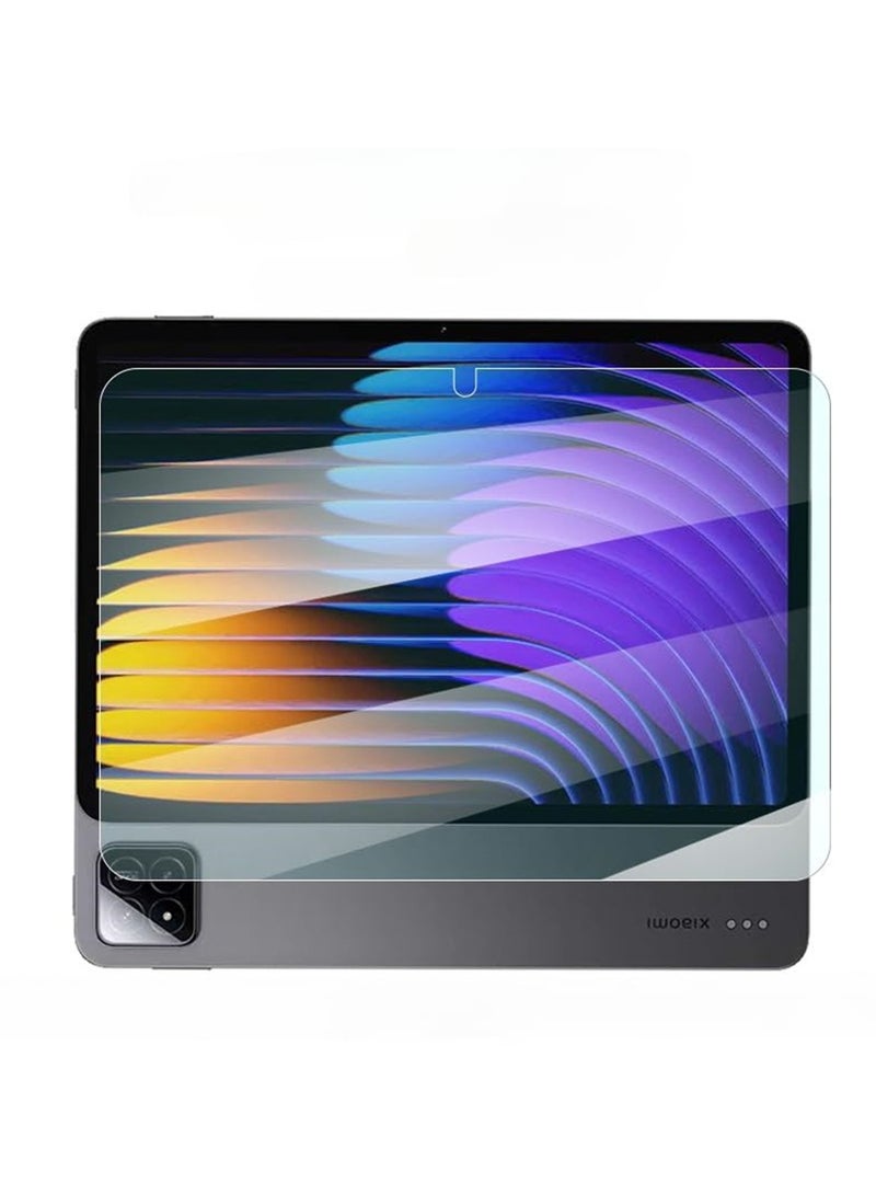 Screen Protector for Xiaomi Pad 7/7 Pro 11.2-inch 2024 9H Tempered Glass High Clarity Anti-Scratch Bubble Free HD Clear Front Screen Protector Tablet Film - Image 1