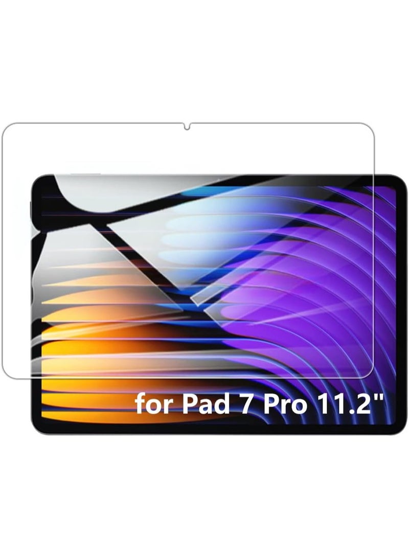 Screen Protector for Xiaomi Pad 7/7 Pro 11.2-inch 2024 9H Tempered Glass High Clarity Anti-Scratch Bubble Free HD Clear Front Screen Protector Tablet Film - Image 1