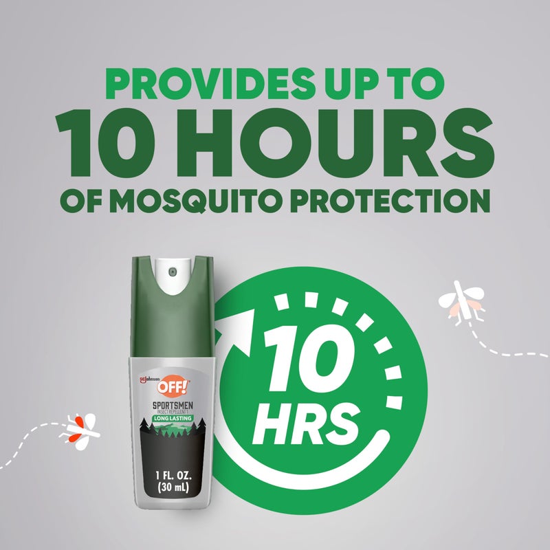 OFF! Deep Woods Sportsmen Insect Repellent Spritz, Maximum Strength, Bug Spray with up to 10 Hours of Protection, 1 oz - Image 2